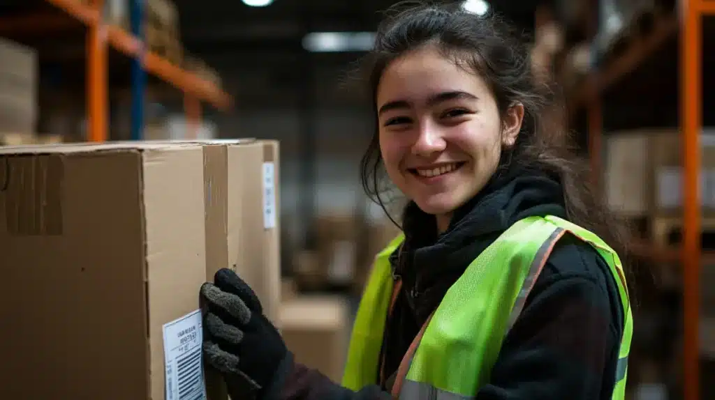 job étudiant manutention
